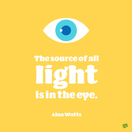 Короткая цитата Алана Уоттса, которая вдохновит вас и даст пищу для размышлений.