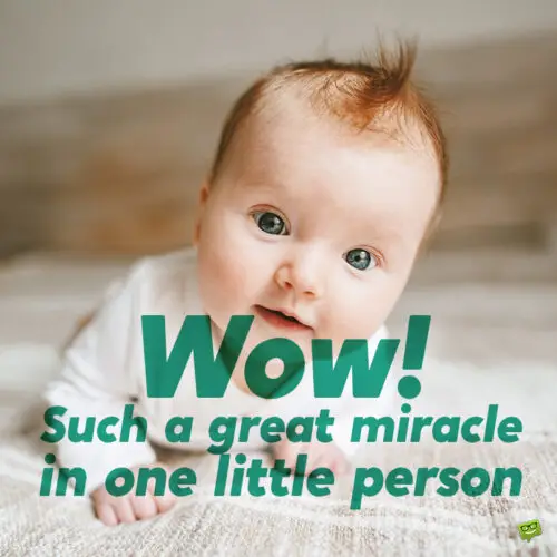 Baby caption for photo posts.