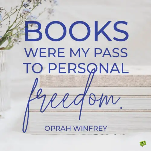 Book Quote by Oprah Winfrey