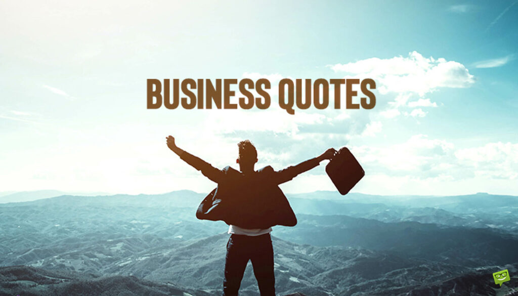 Business quotes.