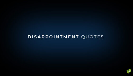 Disappointment Quotes