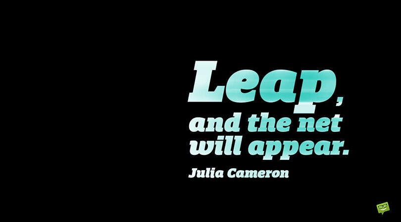 A Very Famous Leap | 144 Faith Quotes