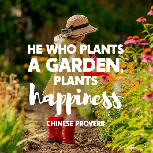 Garden quote to note and share.