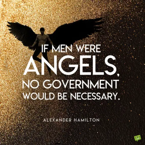 Alexander Hamilton quote to note and share.