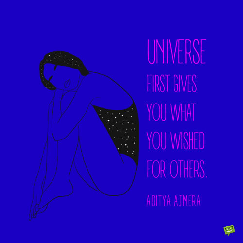 Karma quote to note and share.