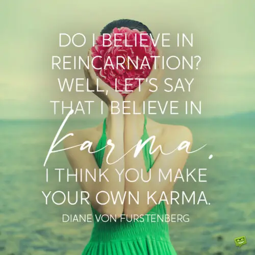 Karma quote to note and share.