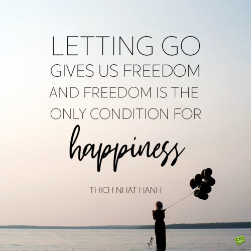 Letting go quote to note and share.