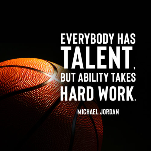 Michael Jordan quote to inspire and motivate.