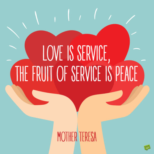 Peace quote to note and share.
