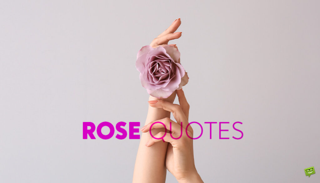 Rose Quotes.