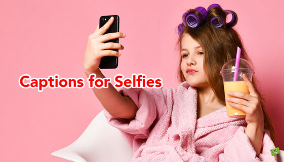 Captions for Selfies.