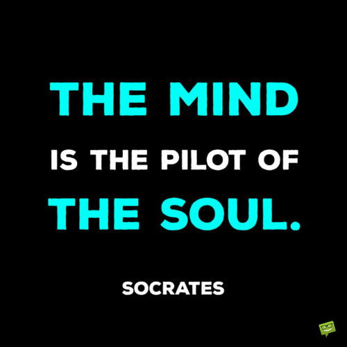 Socrates quote.