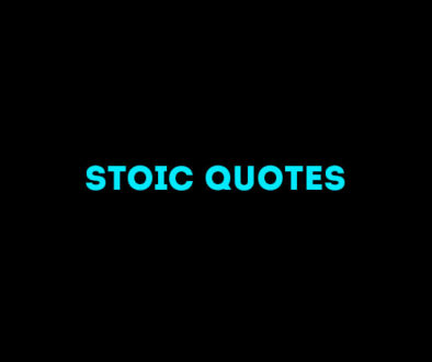 Stoic Quotes.