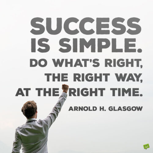 Success quote to note and share.