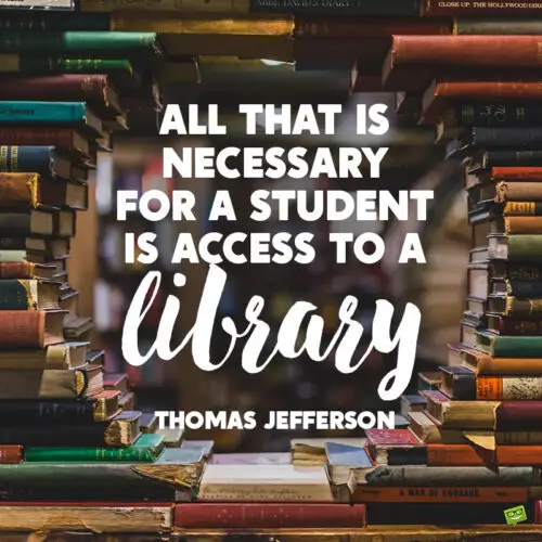 Thomas Jefferson quote to note and share.