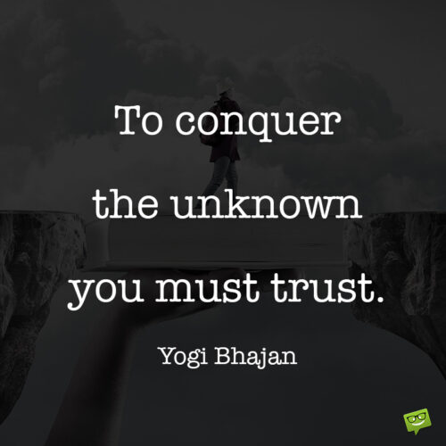 Trust quote.