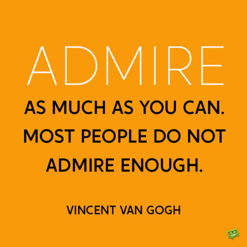 Мотивационная цитата известного художника Винсента Ван Гога, чтобы отметить и поделиться.
