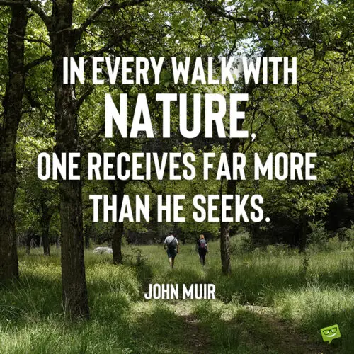 Walking quote to inspire you.