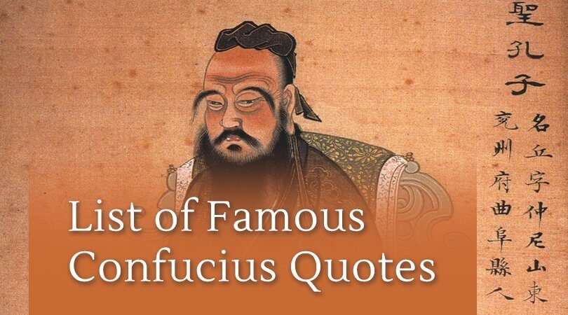 Eastern Wisdom | 70 Famous Confucius Quotes