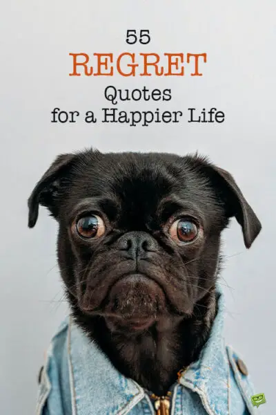 55 Regret Quotes for a Happier Life