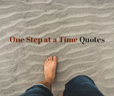 One Step at a Time quotes