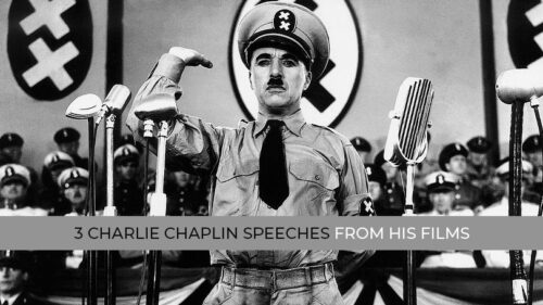 3 Charlie Chaplin Speeches from his films.